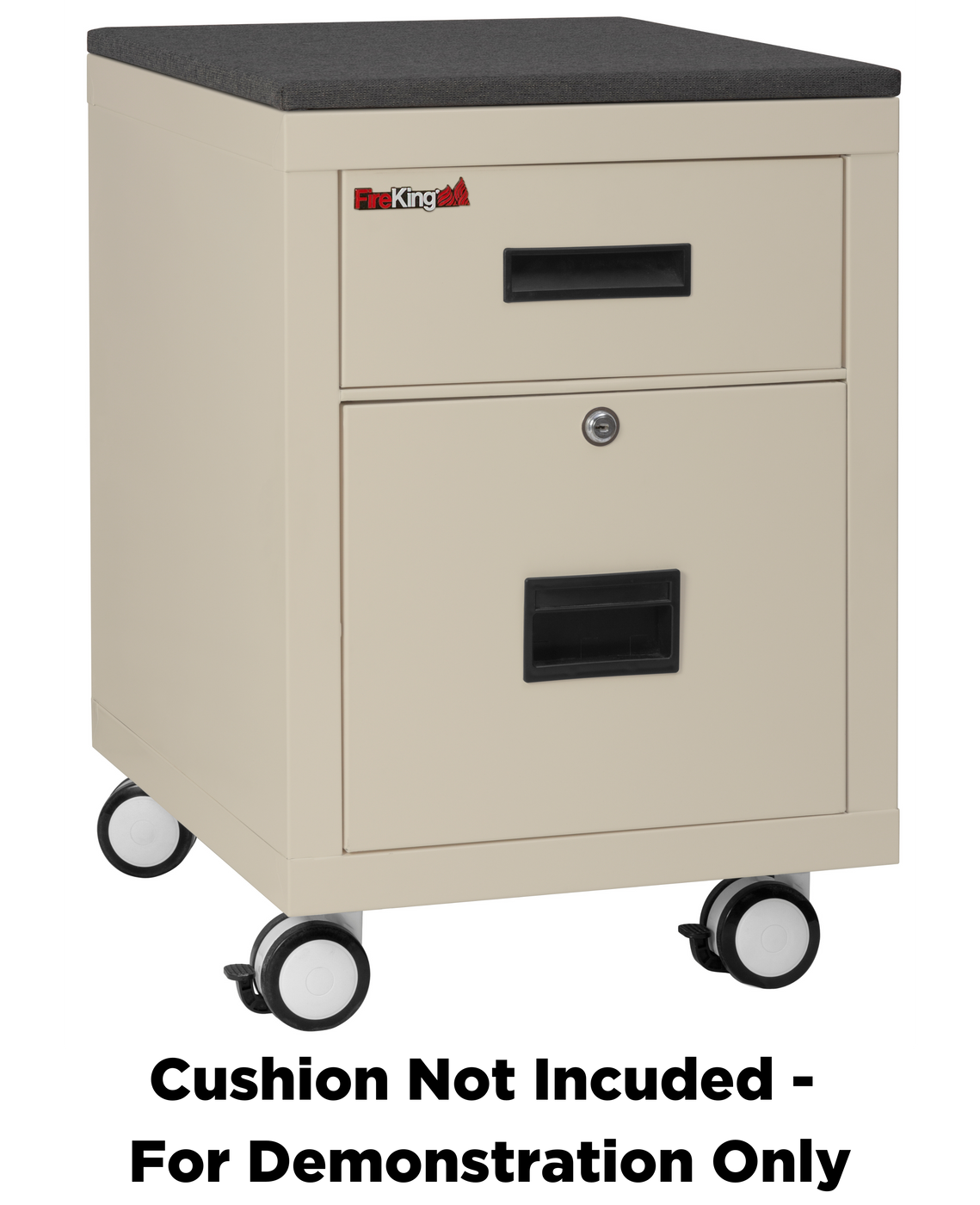 FireKing Mobile Pedestal Legal/Letter File Cabinet - 1-Hour Fire Rated - 4 Colors FireKing Mobile Pedestal Legal/Letter File Cabinet - 1-Hour Fire Rated - 4 Colors 2M1822-1BL