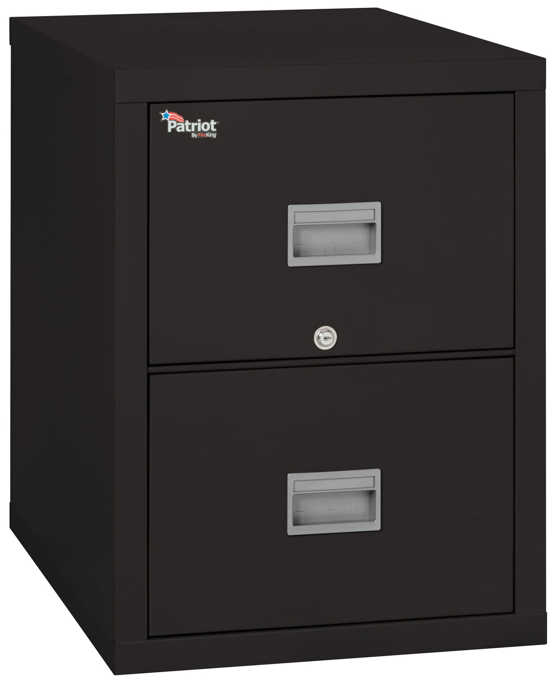 FireKing Patriot Series - 1-Hour Fire Rated Vertical File Cabinet - 2 or 4 Drawers - 2 Colors  2P1825-CBL