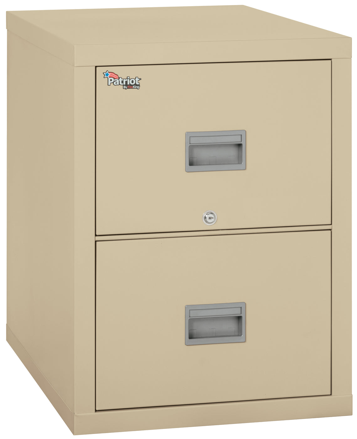 FireKing Patriot Series - 1-Hour Fire Rated Vertical File Cabinet - 2 or 4 Drawers - 2 Colors  2P1825-CBL