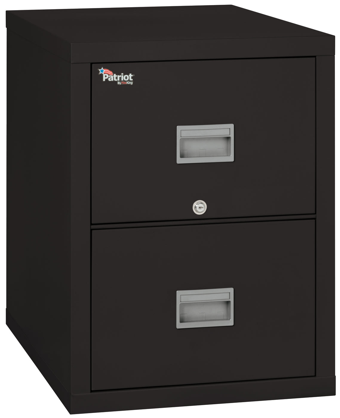 FireKing Patriot Series - 1-Hour Fire Rated Vertical File Cabinet - 2 or 4 Drawers - 2 Colors  2P1825-CBL