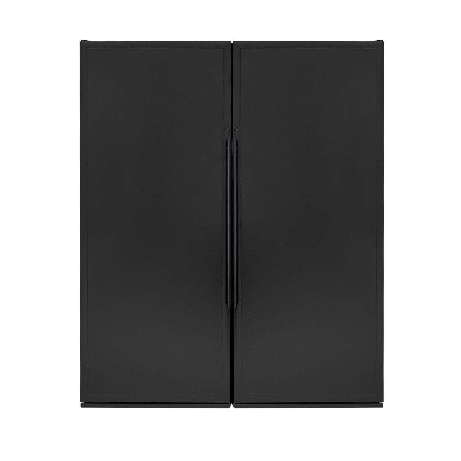 Allavino 63" Wide Vite II Tru-Vino 610 Bottle Dual Zone Solid Black Door Side-by-Side Wine Refrigerator BF 2X-YHWR305-SD