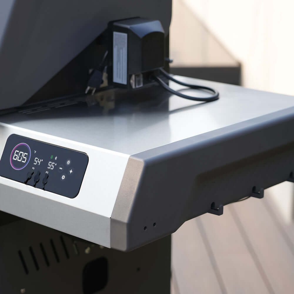 Monument Grills Eminence 605 Stainless Smart Dual Gas Grill