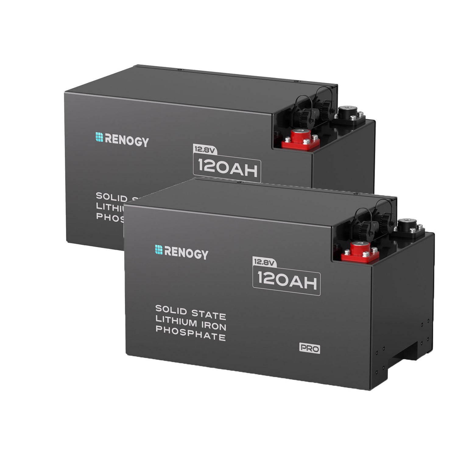 Renogy Pro S1 12V 120Ah / 240Ah LiFePO4 Battery RBT12120LFP-SBH-US