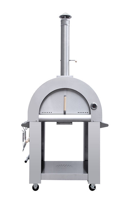 Kokomo 32” Wood Fired Stainless Steel Pizza Oven KO-PIZZAOVEN-LP
