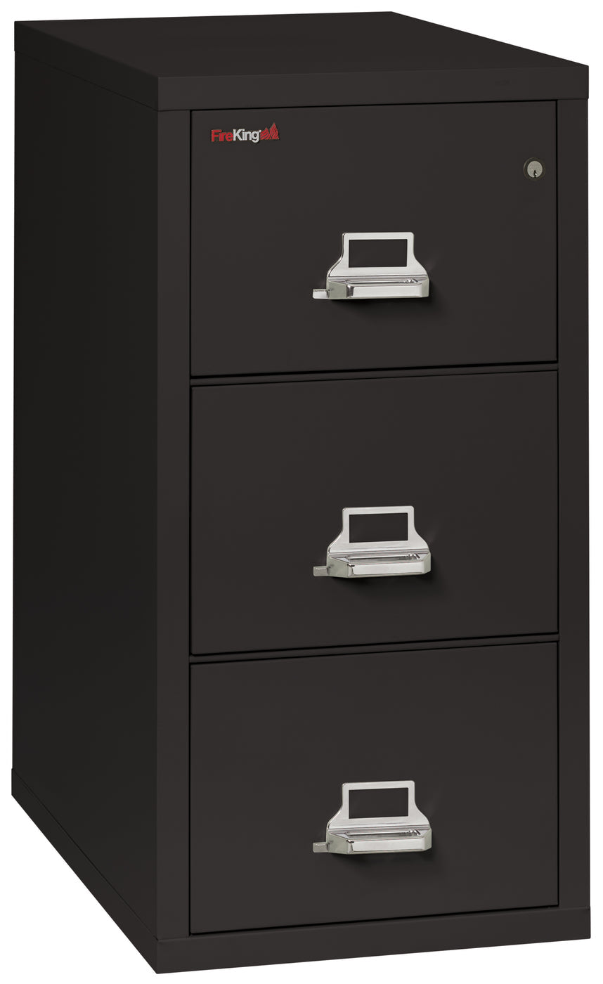 FireKing Classic 31" Vertical File Cabinet - 1-Hour Fire-Rated & High Security - 2, 3, or 4 Drawers - 11 Colors 3-1831-CPA
