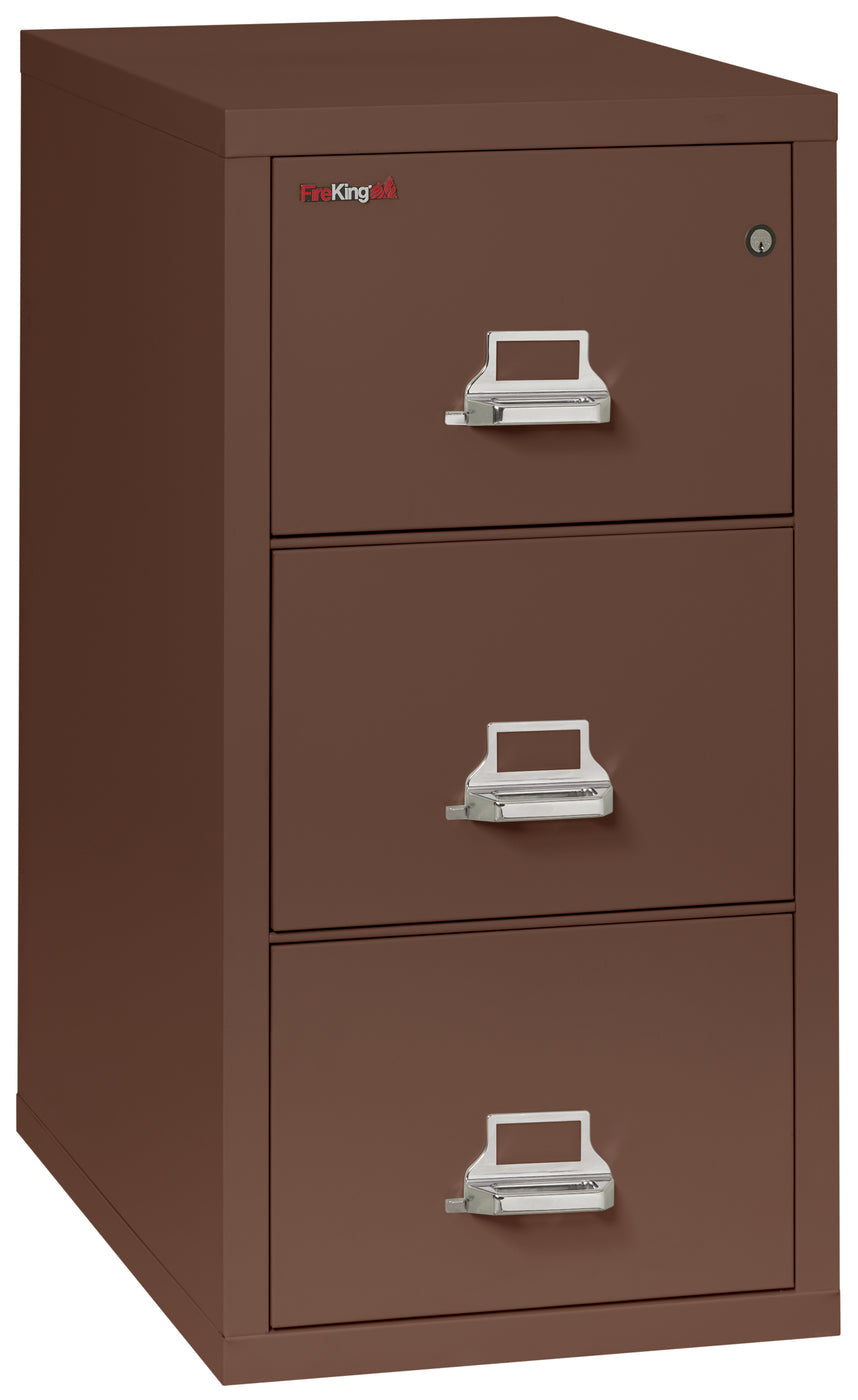 FireKing Classic 31" Vertical File Cabinet - 1-Hour Fire-Rated & High Security - 2, 3, or 4 Drawers - 11 Colors 3-1831-CPA