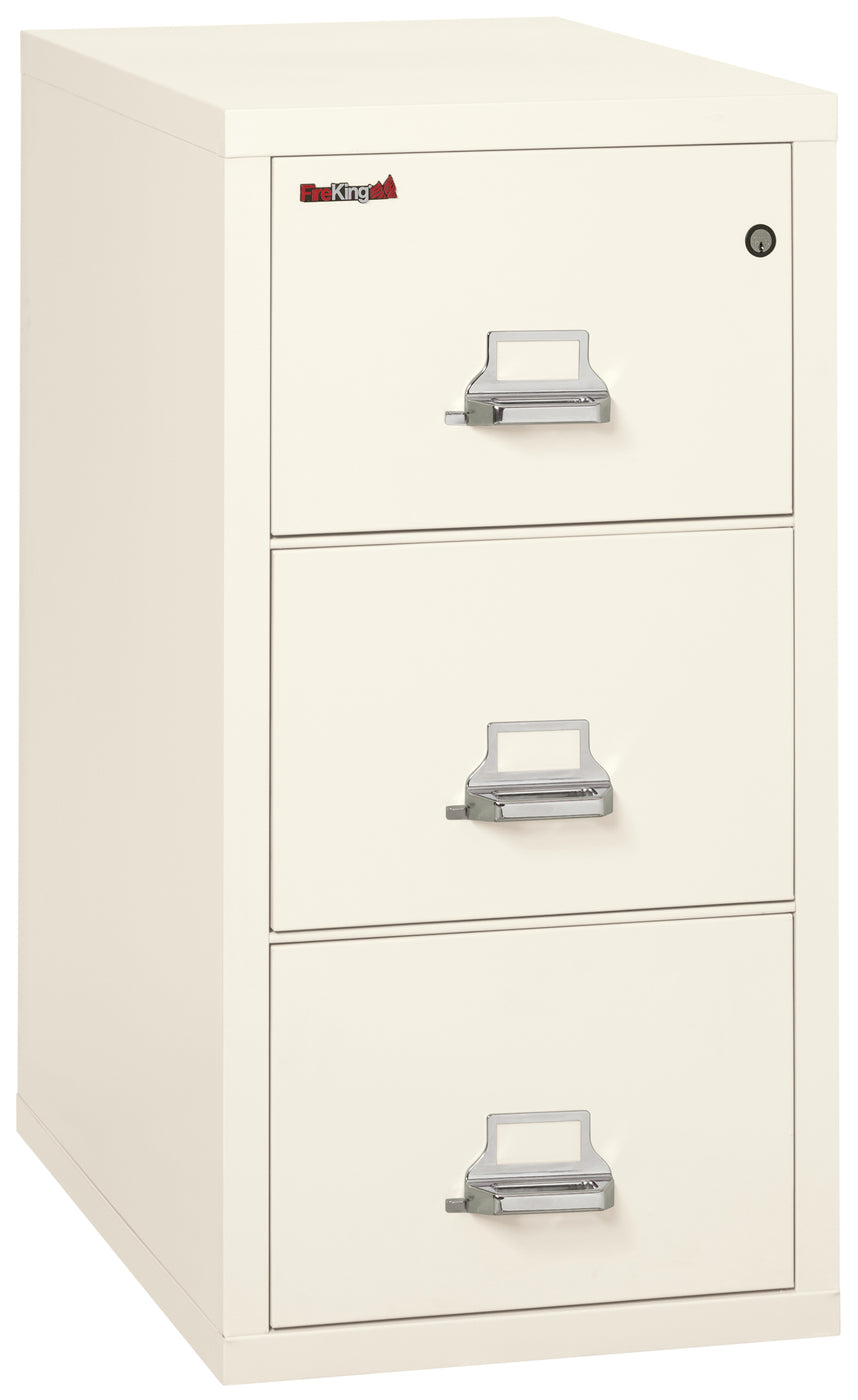 FireKing Classic 31" Vertical File Cabinet - 1-Hour Fire-Rated & High Security - 2, 3, or 4 Drawers - 11 Colors 3-1831-CPA