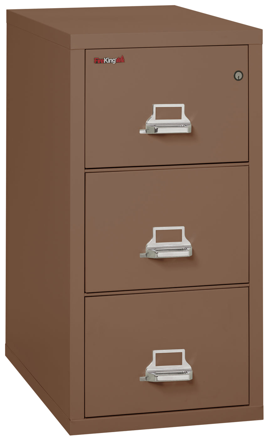 FireKing Classic 31" Vertical File Cabinet - 1-Hour Fire-Rated & High Security - 2, 3, or 4 Drawers - 11 Colors 3-1831-CPA
