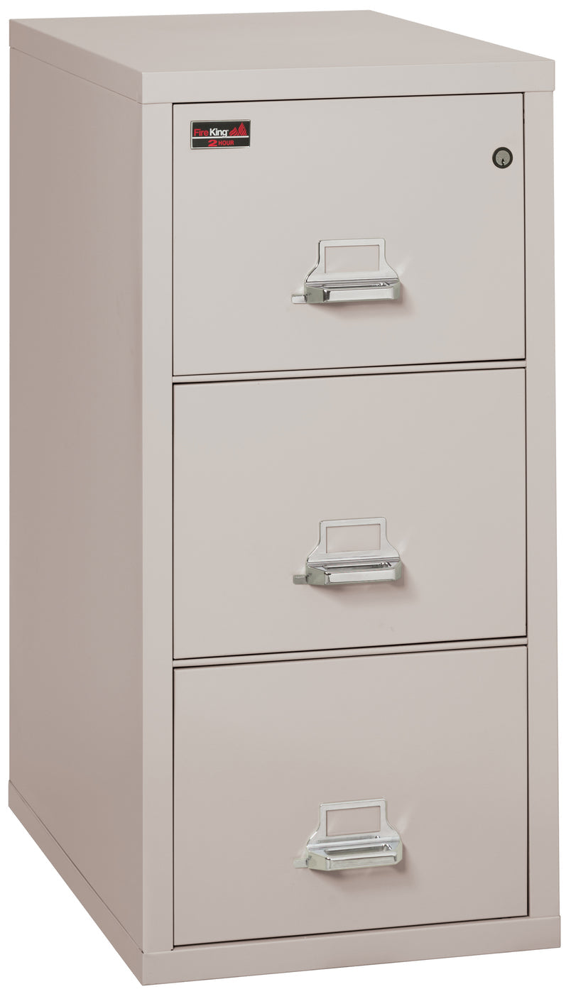 FireKing 2-Hour Fire-Rated Vertical File Cabinet - 2, 3, or 4 Drawers - 11 Colors 2-1929-2BR
