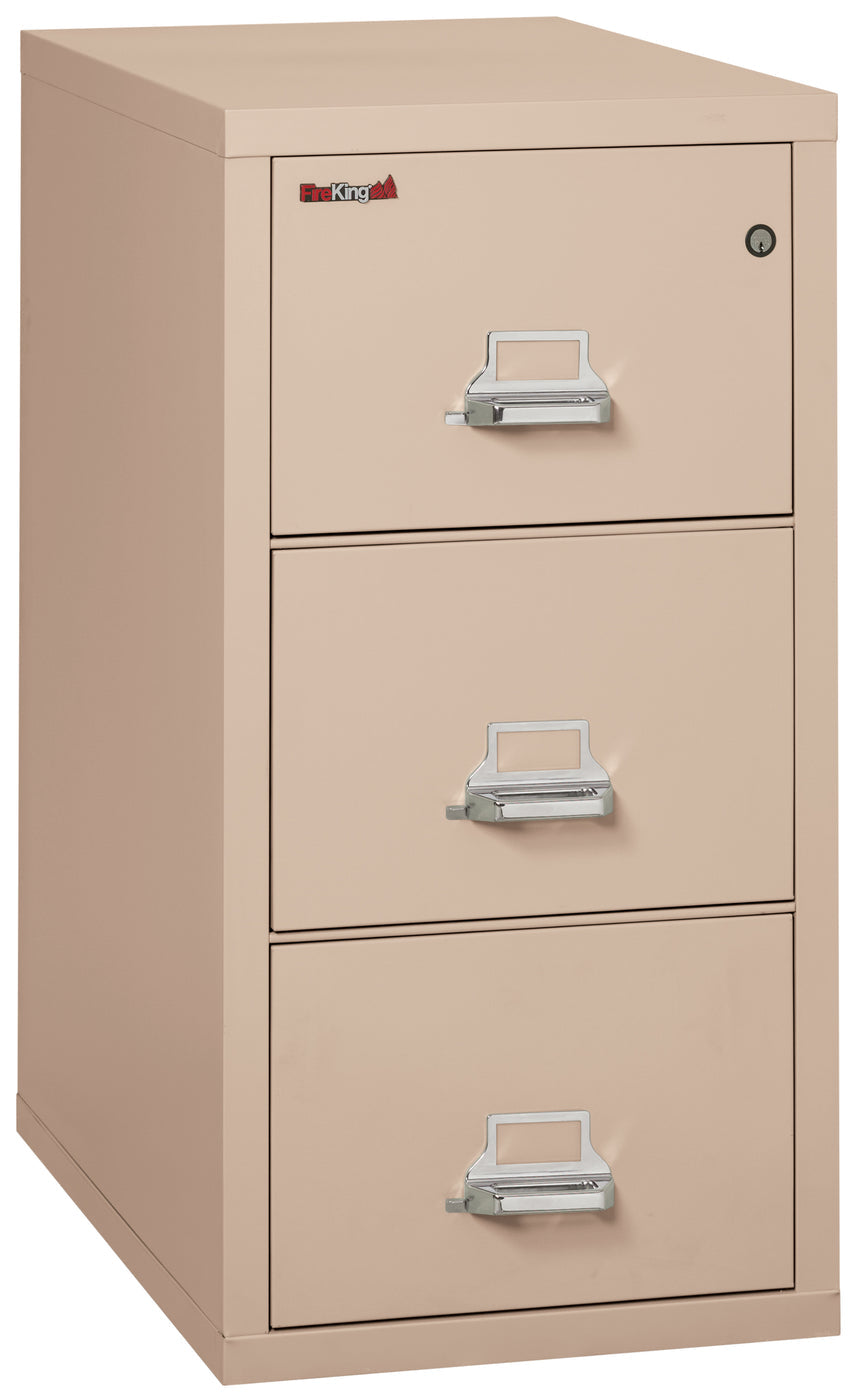 FireKing Classic 31" Vertical File Cabinet - 1-Hour Fire-Rated & High Security - 2, 3, or 4 Drawers - 11 Colors 3-1831-CPA