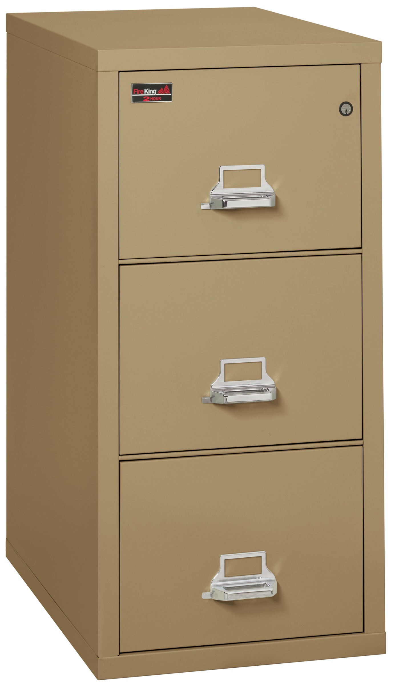 FireKing 2-Hour Fire-Rated Vertical File Cabinet - 2, 3, or 4 Drawers - 11 Colors 2-1929-2BR