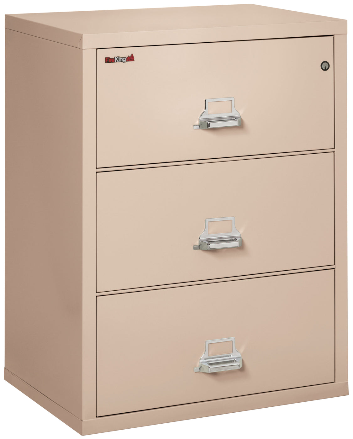 FireKing Classic Lateral File Cabinet - 1-Hour Fire-Rated & High Security - 2, 3, or 4 Drawers - 11 Colors  2-3122-CPA
