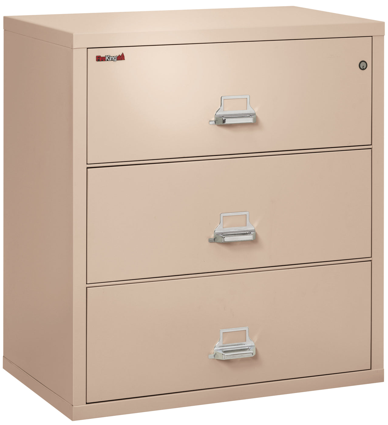 FireKing Classic Lateral File Cabinet - 1-Hour Fire-Rated & High Security - 2, 3, or 4 Drawers - 11 Colors  2-3122-CPA