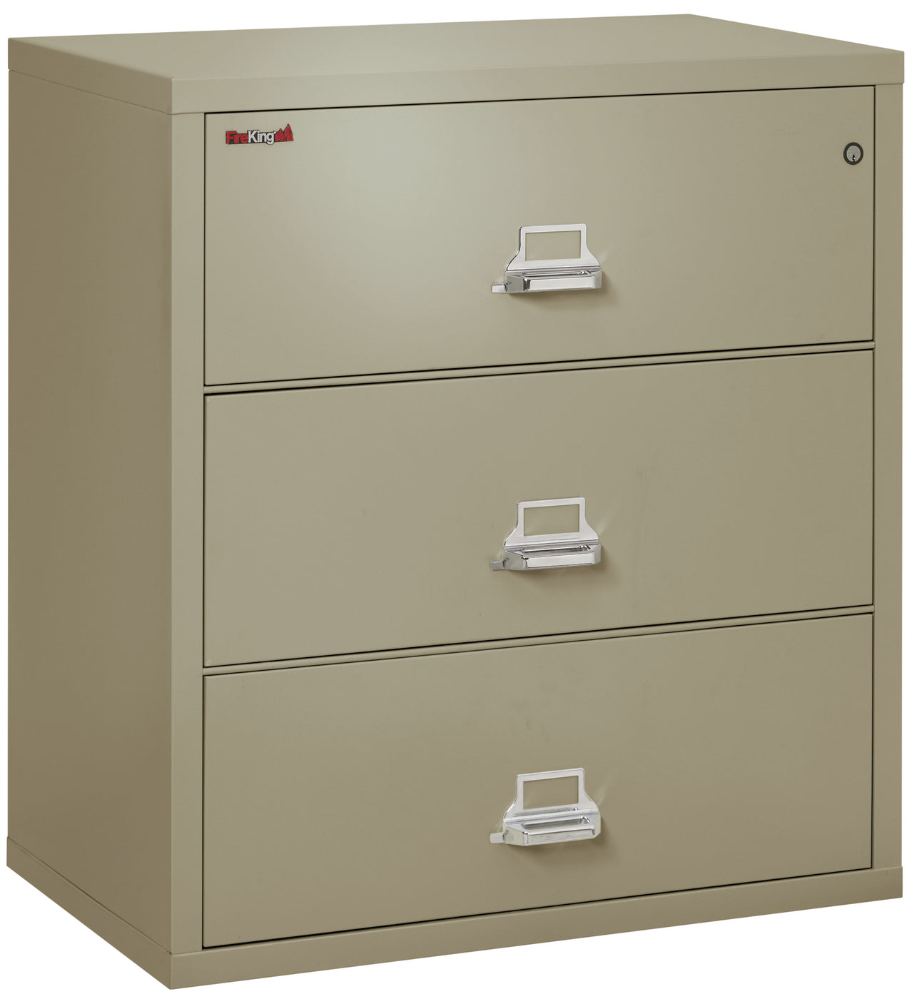 FireKing Classic Lateral File Cabinet - 1-Hour Fire-Rated & High Security - 2, 3, or 4 Drawers - 11 Colors  2-3122-CPA