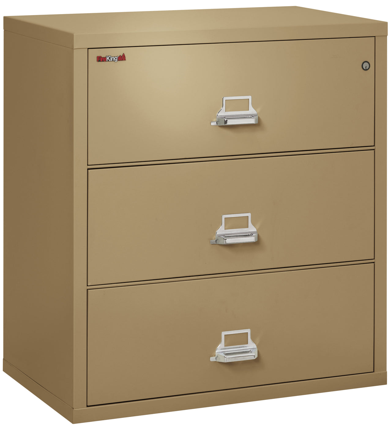 FireKing Classic Lateral File Cabinet - 1-Hour Fire-Rated & High Security - 2, 3, or 4 Drawers - 11 Colors  2-3122-CPA