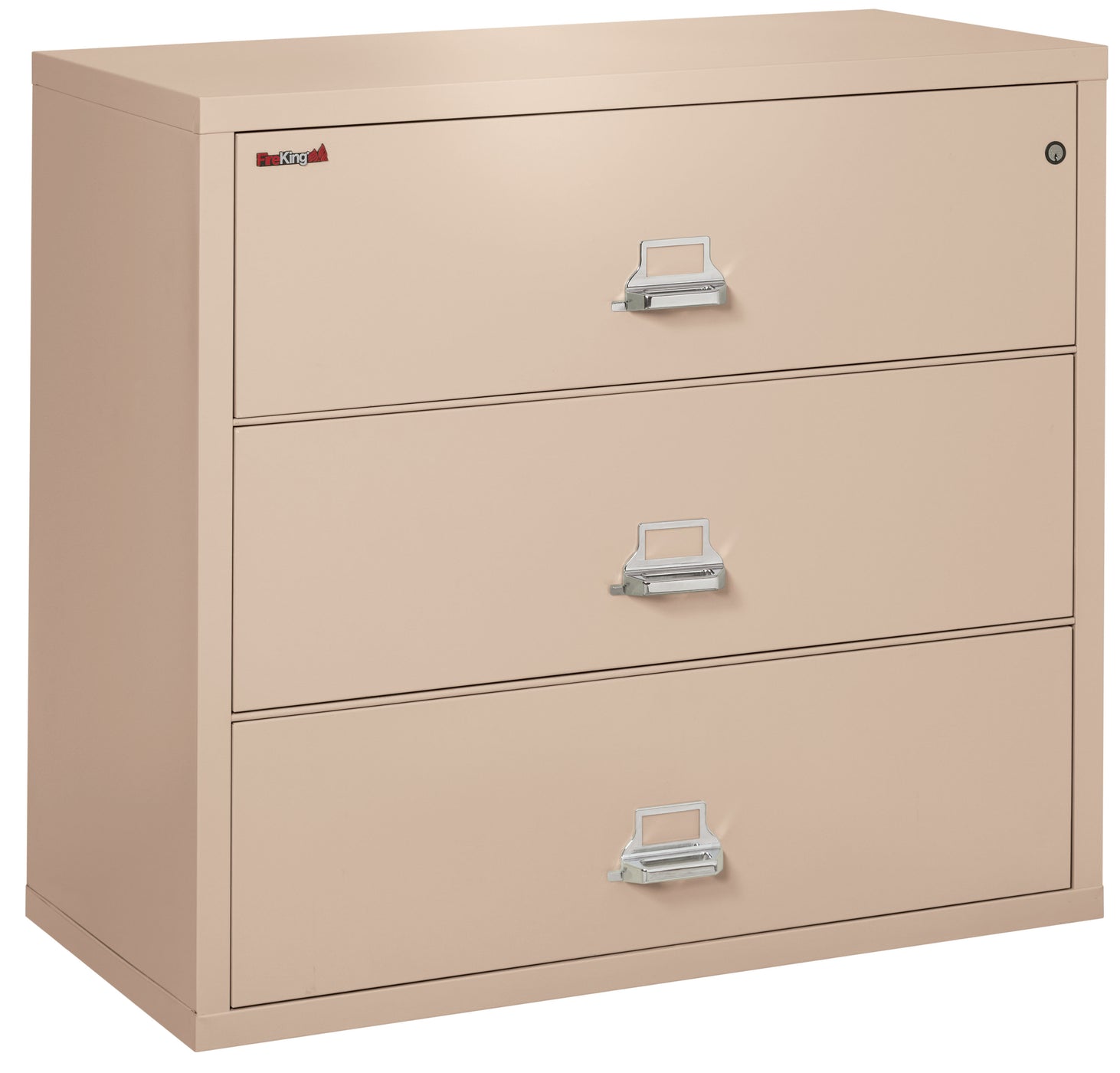 FireKing Classic Lateral File Cabinet - 1-Hour Fire-Rated & High Security - 2, 3, or 4 Drawers - 11 Colors  2-3122-CPA