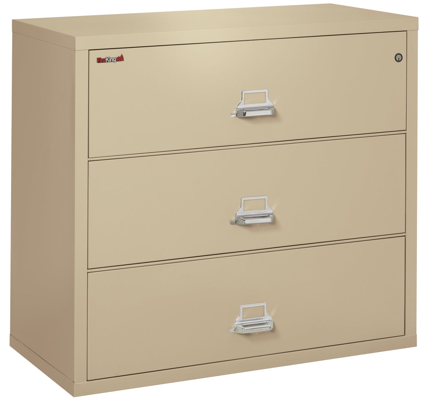 FireKing Classic Lateral File Cabinet - 1-Hour Fire-Rated & High Security - 2, 3, or 4 Drawers - 11 Colors  2-3122-CPA