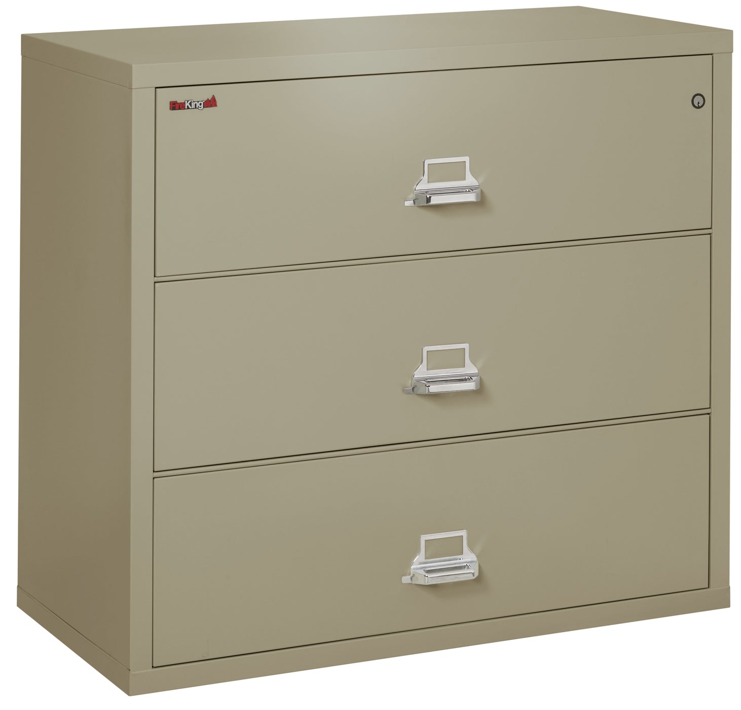 FireKing Classic Lateral File Cabinet - 1-Hour Fire-Rated & High Security - 2, 3, or 4 Drawers - 11 Colors  2-3122-CPA