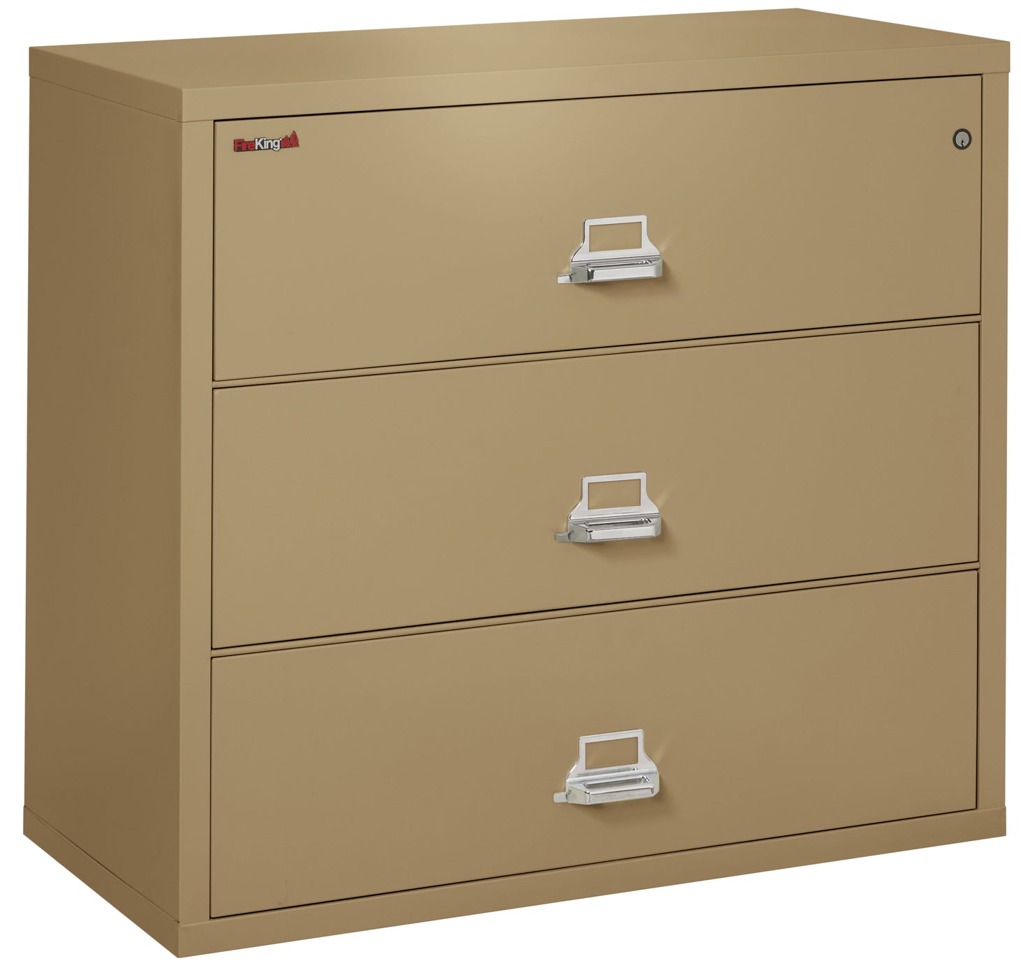 FireKing Classic Lateral File Cabinet - 1-Hour Fire-Rated & High Security - 2, 3, or 4 Drawers - 11 Colors  2-3122-CPA
