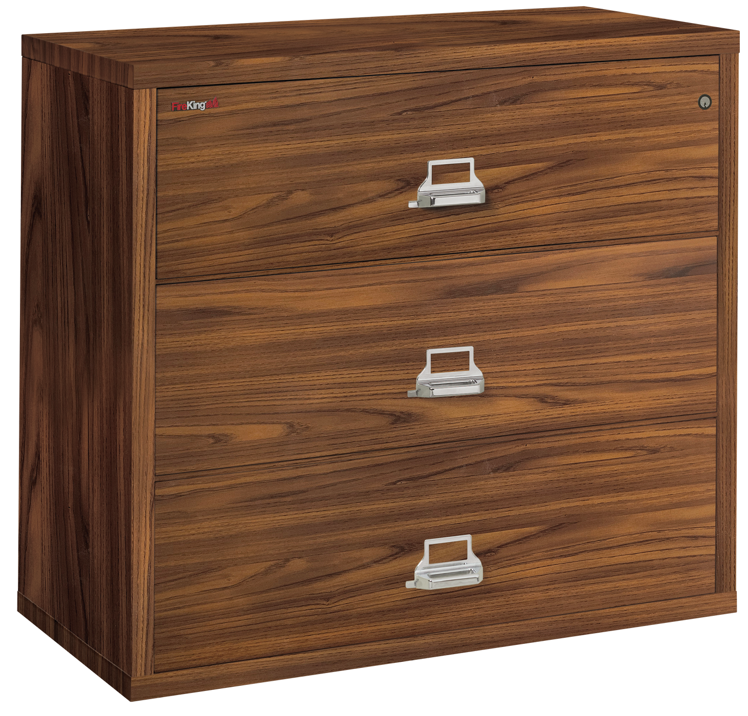 FireKing Designer Series Lateral File Cabinet - 1-Hour Fire-Rated & High Security - 2, 3, or 4 Drawers - 4 Colors