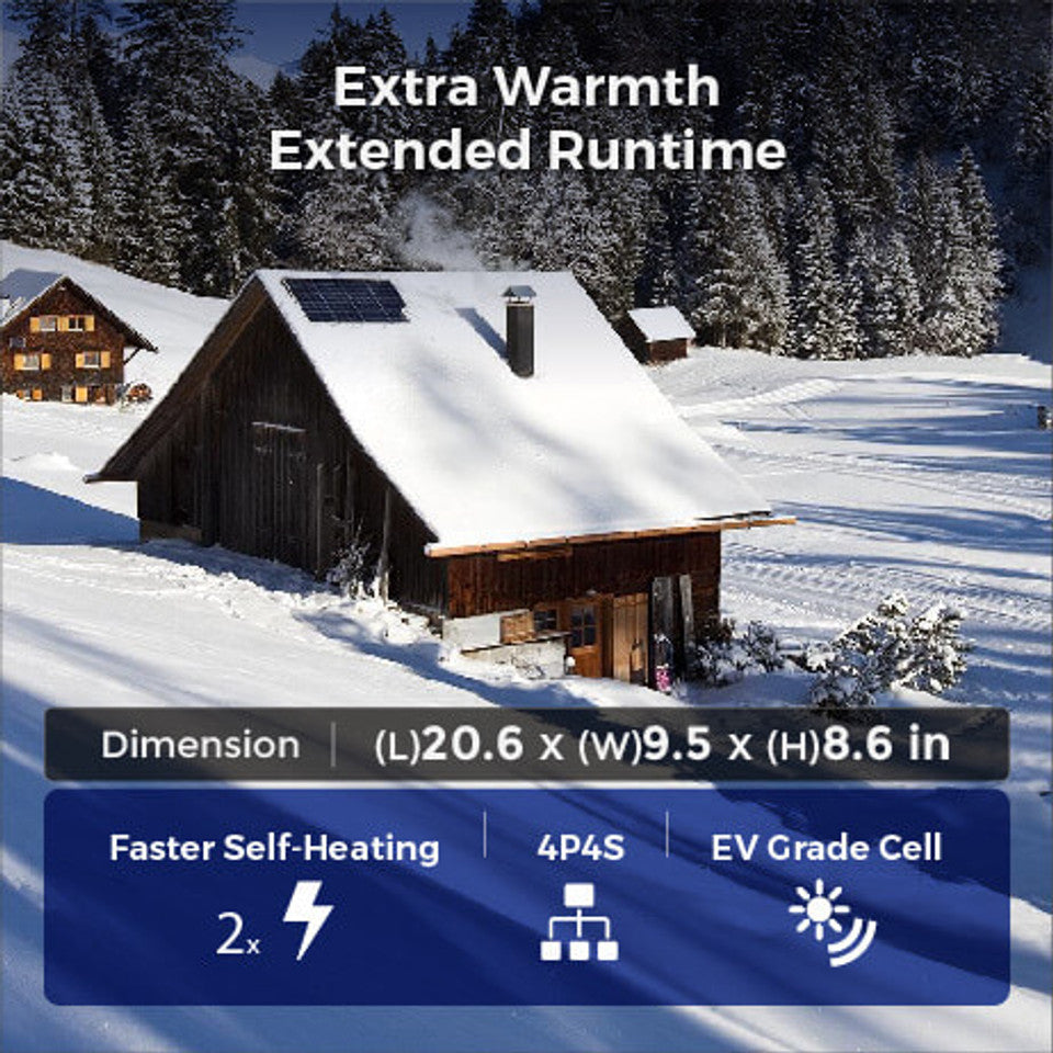 Renogy Core - 12V 300Ah Deep Cycle Lithium Iron Phosphate Battery RBT12300LFPSH-US