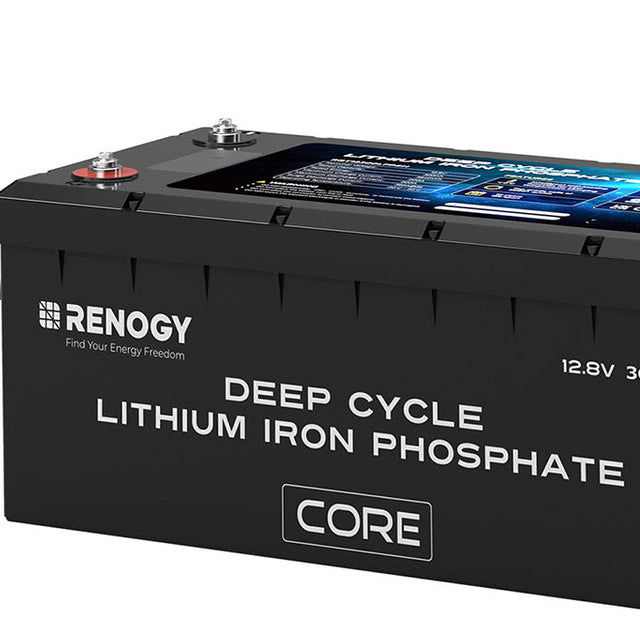 Renogy 12V 300Ah LiFePO4 Battery w/ Low-Temperature Protection RBT12300LFPSH-US
