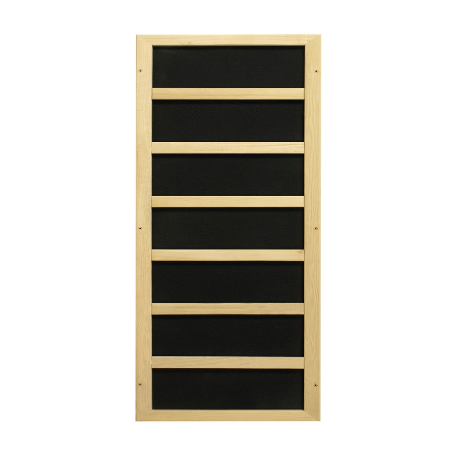 Golden Designs Dynamic "Lugano Elite" Ultra Low EMF 3-person FAR Infrared Sauna w/ Hemlock | DYN-6336-02 Elite