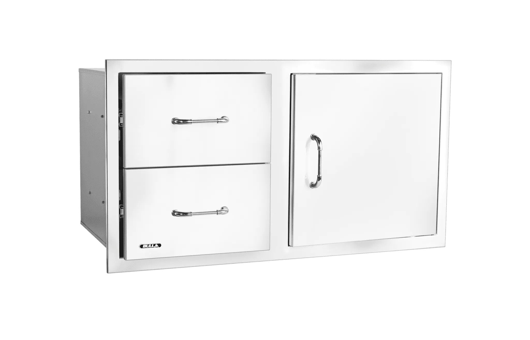 Bull  38 Inch Stainless Steel Reversible Door & Double Drawer Combo - 55890