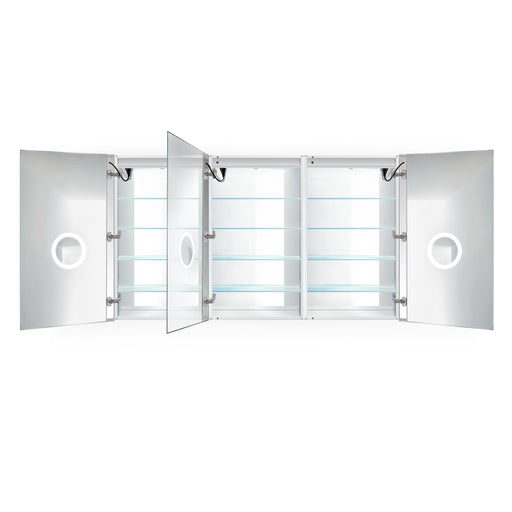 Krugg Svange 7242TLLR 72″ X 42″ LED Medicine Cabinet w/Dimmer & Defogger