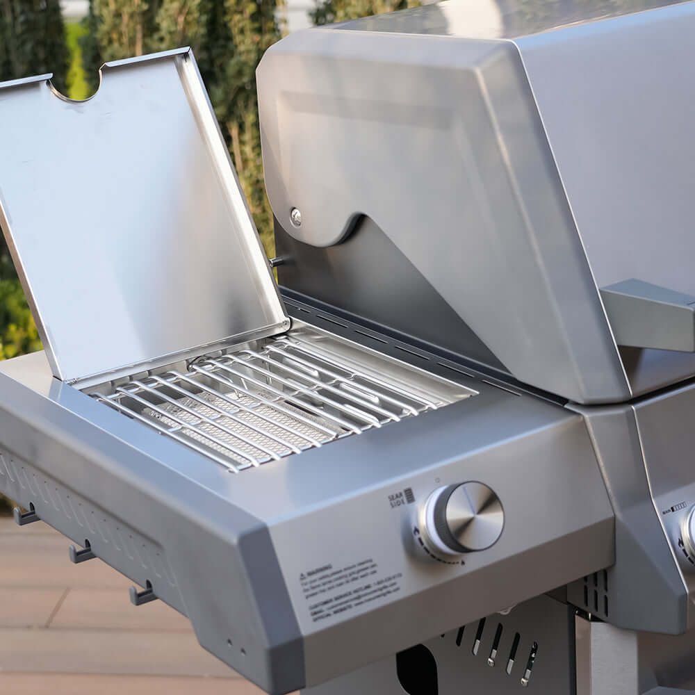 Monument Grills Eminence 605 Stainless Smart Dual Gas Grill