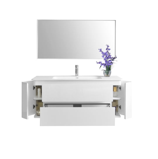 Ancerre Designs Gwyneth Bathroom Vanity With Solid Surface Top Cabinet Set Collection