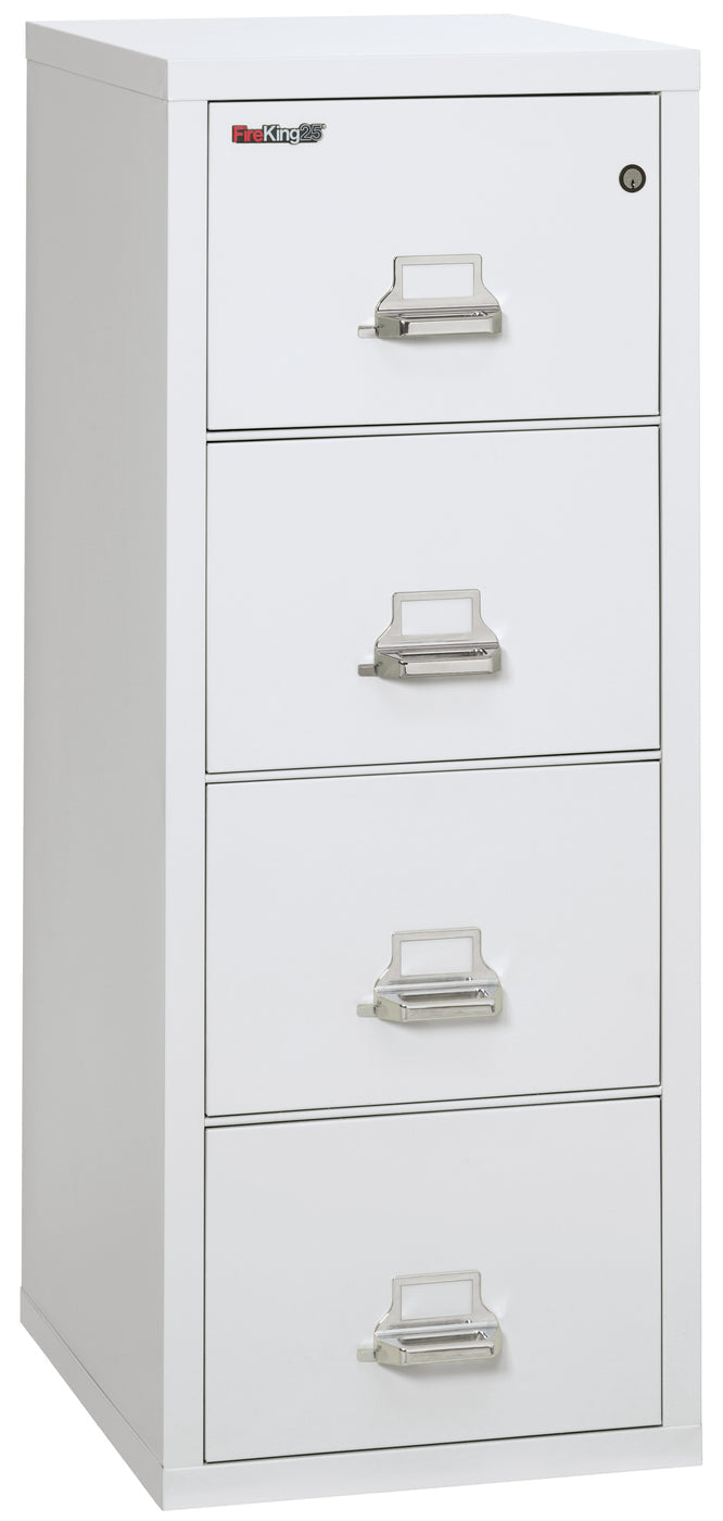 FireKing High Security - 25" Deep Vertical File Cabinet - 2 or 4 Drawers - 11 Colors  2-1825-CPA