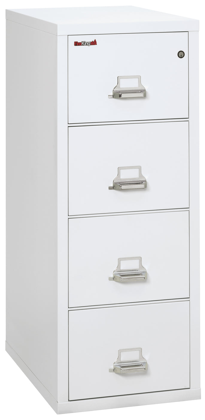FireKing Classic 31" Vertical File Cabinet - 1-Hour Fire-Rated & High Security - 2, 3, or 4 Drawers - 11 Colors 3-1831-CPA