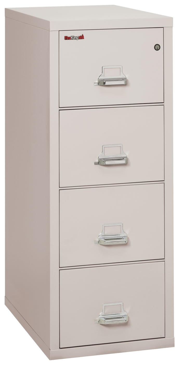 FireKing Classic 31" Vertical File Cabinet - 1-Hour Fire-Rated & High Security - 2, 3, or 4 Drawers - 11 Colors 3-1831-CPA