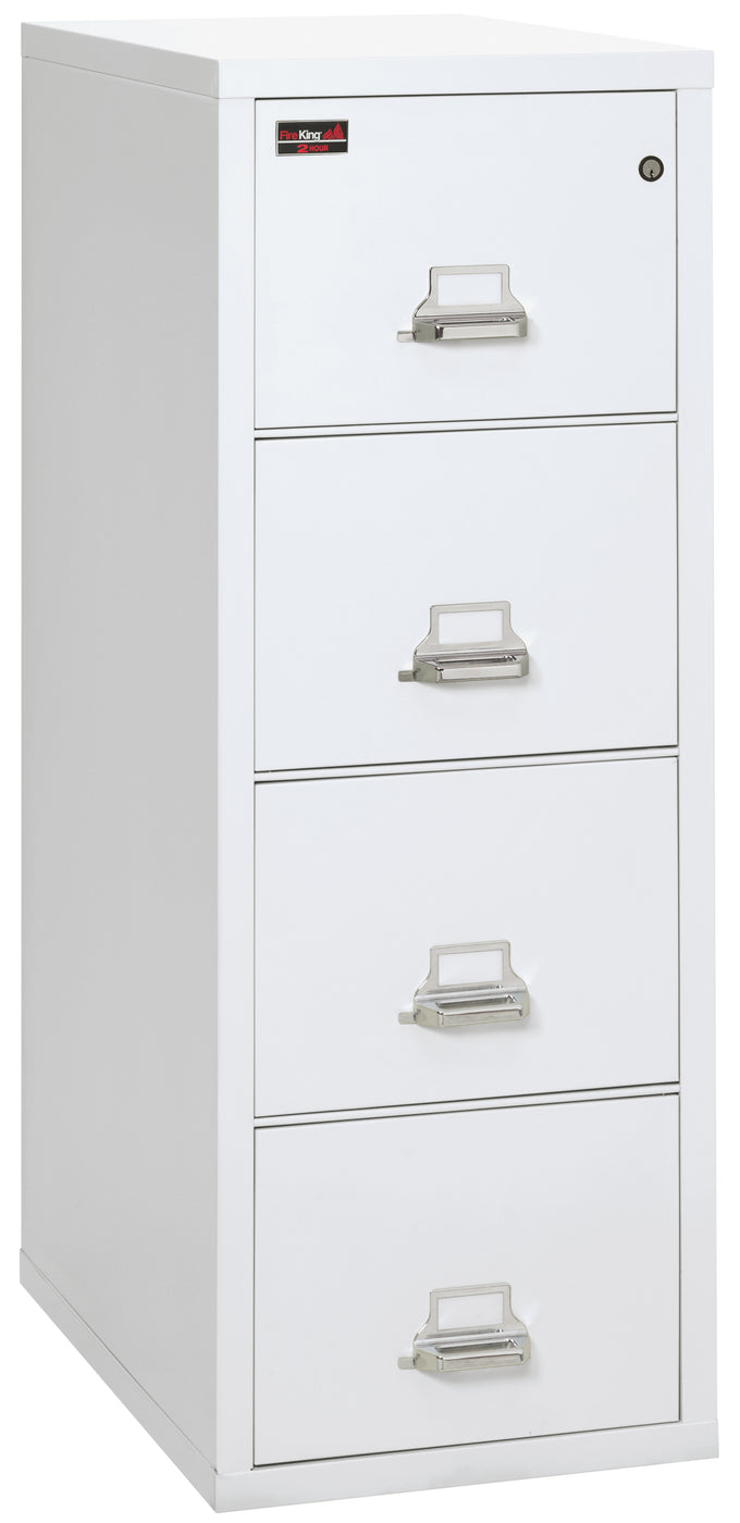 FireKing 2-Hour Fire-Rated Vertical File Cabinet - 2, 3, or 4 Drawers - 11 Colors 2-1929-2BR