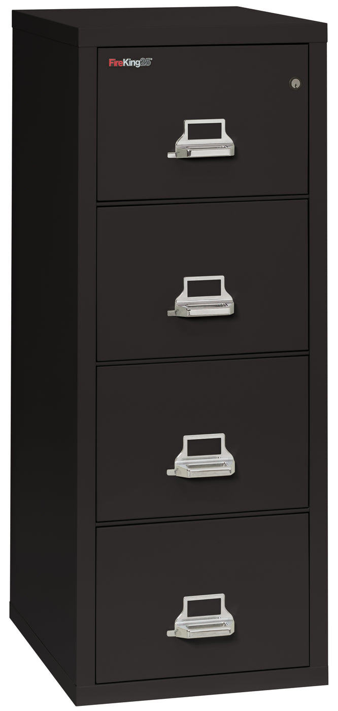 FireKing High Security - 25" Deep Vertical File Cabinet - 2 or 4 Drawers - 11 Colors  2-1825-CPA