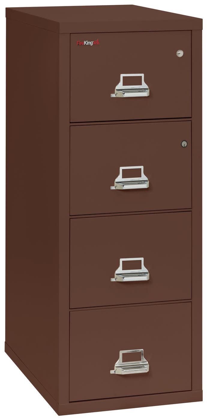 FireKing Safe-in-a-File Vertical Cabinet - 1-Hour Fire Rated - 2, 3, or 4 Drawers - 11 Colors 2-2131-CCHSF