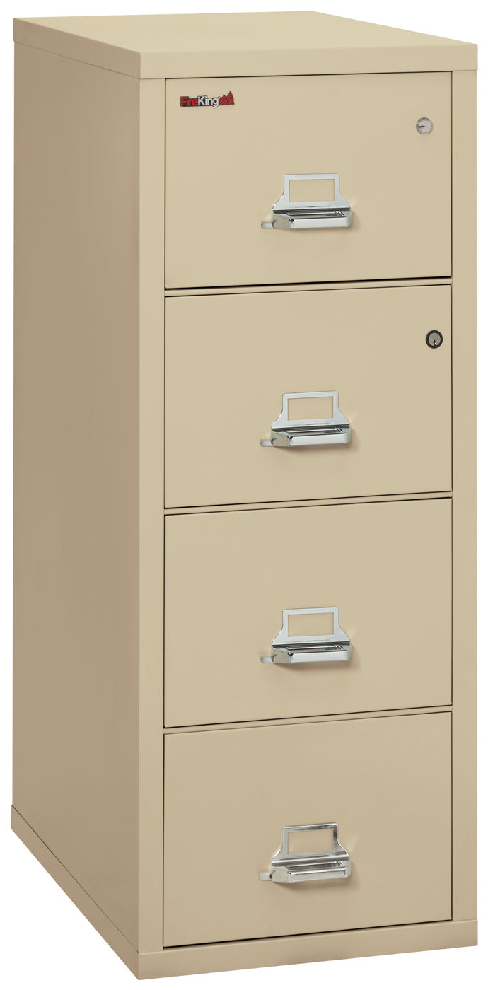 FireKing Safe-in-a-File Vertical Cabinet - 1-Hour Fire Rated - 2, 3, or 4 Drawers - 11 Colors 2-2131-CCHSF