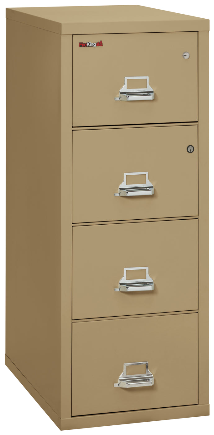 FireKing Safe-in-a-File Vertical Cabinet - 1-Hour Fire Rated - 2, 3, or 4 Drawers - 11 Colors 2-2131-CCHSF