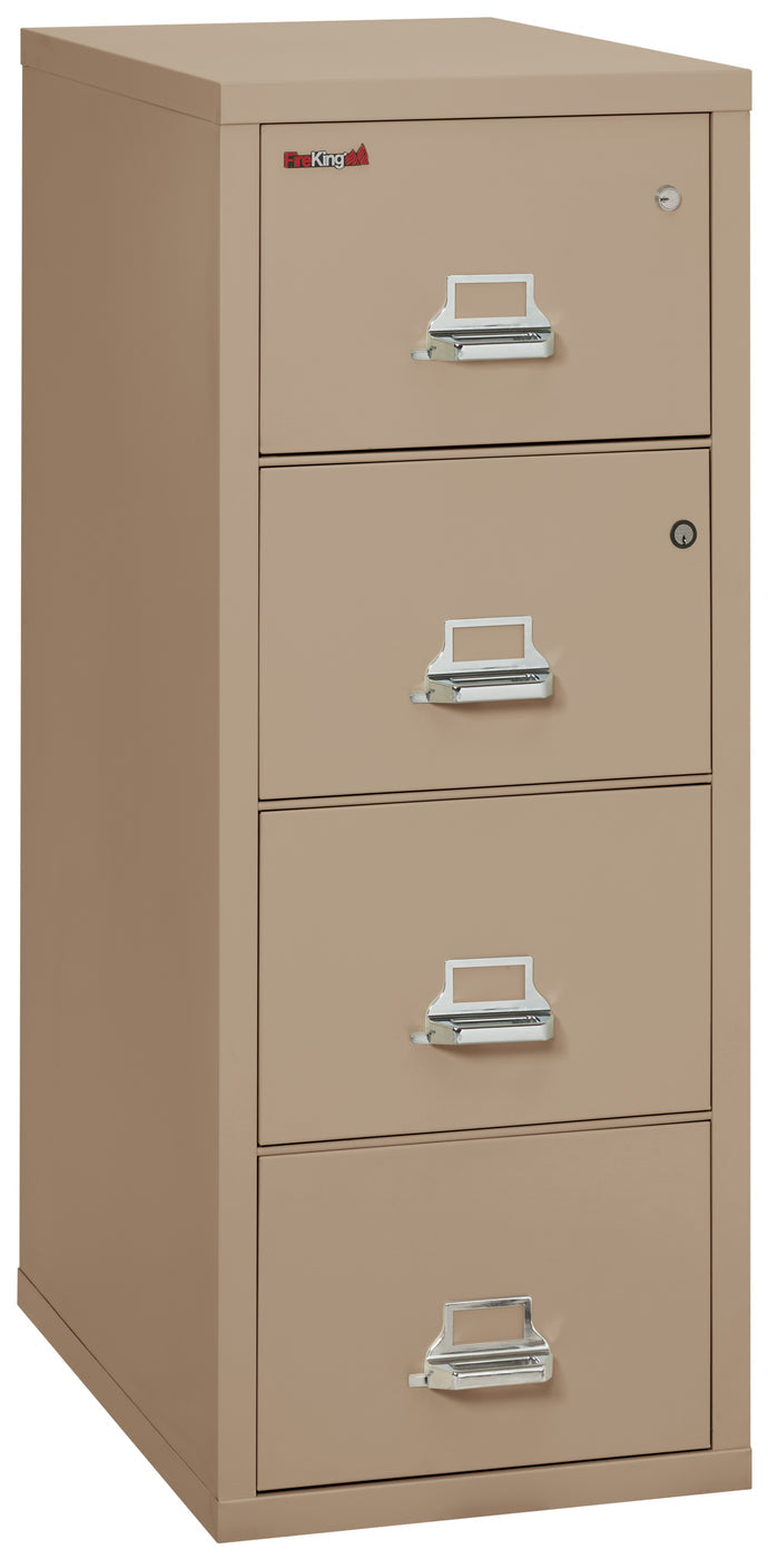 FireKing Safe-in-a-File Vertical Cabinet - 1-Hour Fire Rated - 2, 3, or 4 Drawers - 11 Colors 2-2131-CCHSF
