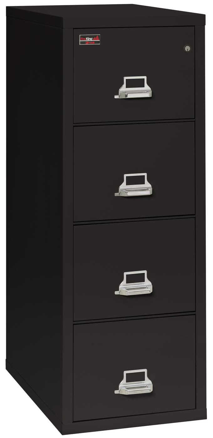 FireKing 2-Hour Fire-Rated Vertical File Cabinet - 2, 3, or 4 Drawers - 11 Colors 2-1929-2BR