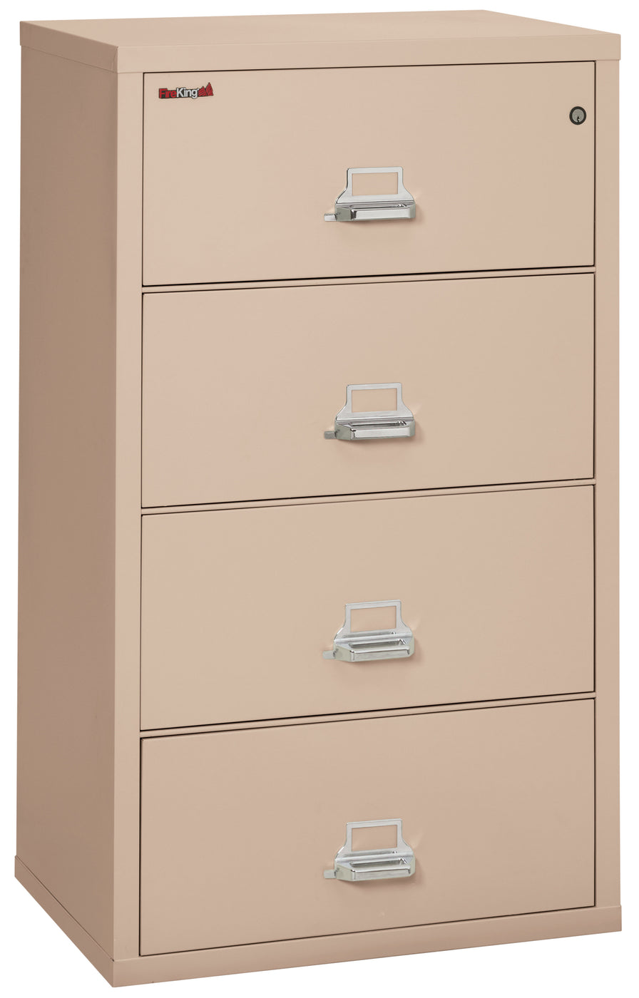 FireKing Classic Lateral File Cabinet - 1-Hour Fire-Rated & High Security - 2, 3, or 4 Drawers - 11 Colors  2-3122-CPA