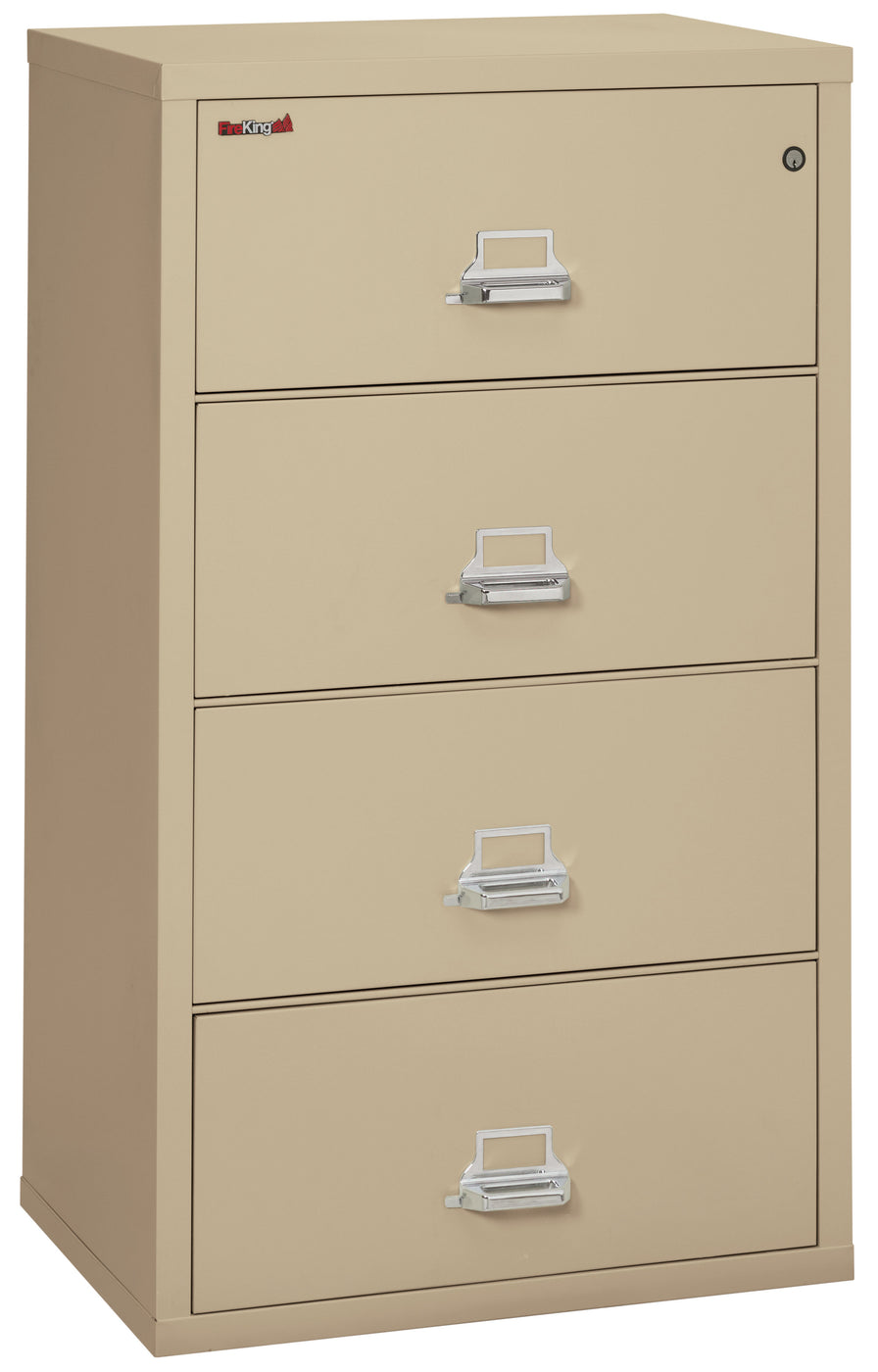 FireKing Classic Lateral File Cabinet - 1-Hour Fire-Rated & High Security - 2, 3, or 4 Drawers - 11 Colors  2-3122-CPA