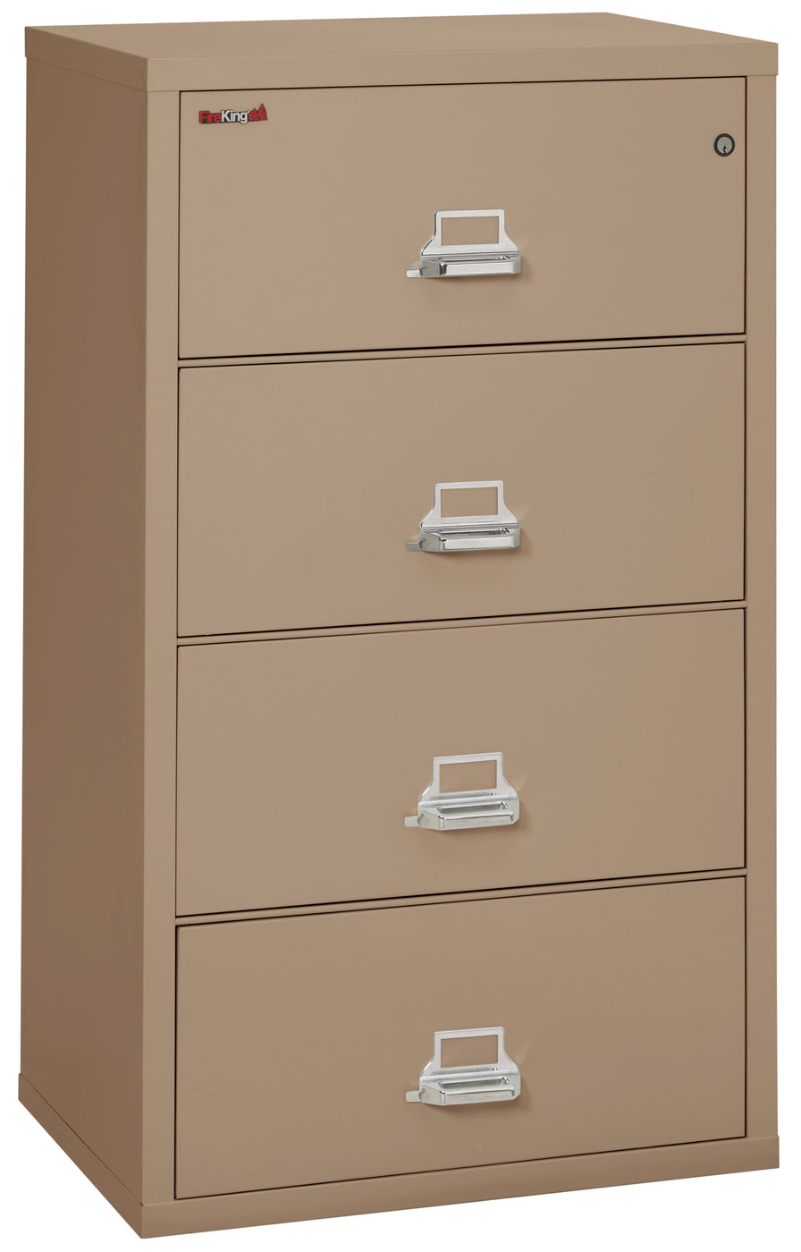 FireKing Classic Lateral File Cabinet - 1-Hour Fire-Rated & High Security - 2, 3, or 4 Drawers - 11 Colors  2-3122-CPA