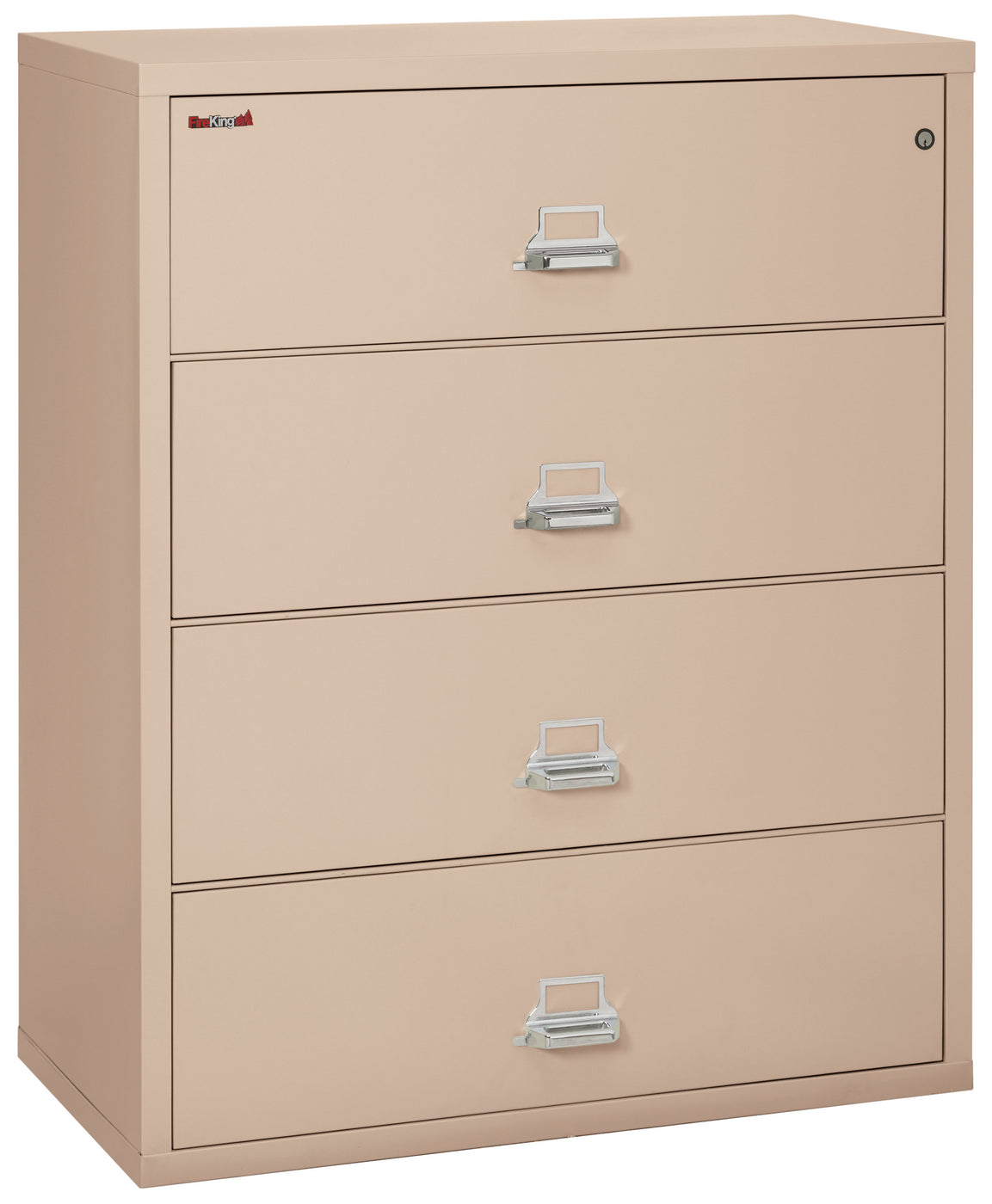 FireKing Classic Lateral File Cabinet - 1-Hour Fire-Rated & High Security - 2, 3, or 4 Drawers - 11 Colors  2-3122-CPA