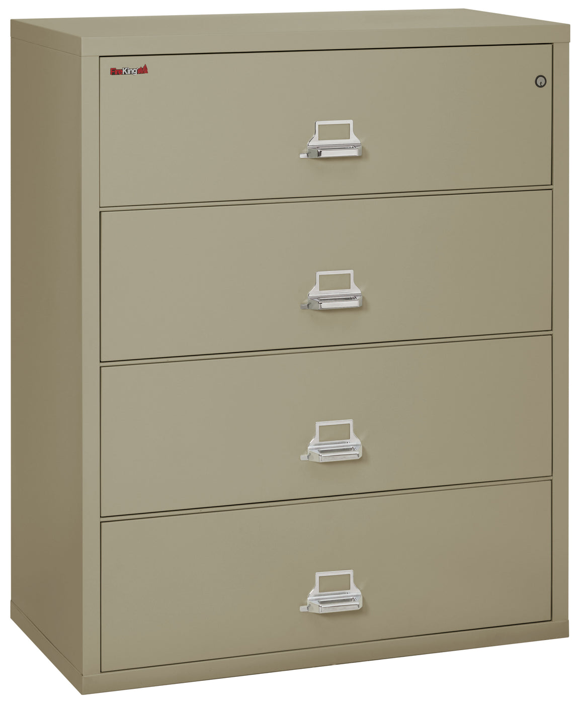 FireKing Classic Lateral File Cabinet - 1-Hour Fire-Rated & High Security - 2, 3, or 4 Drawers - 11 Colors  2-3122-CPA