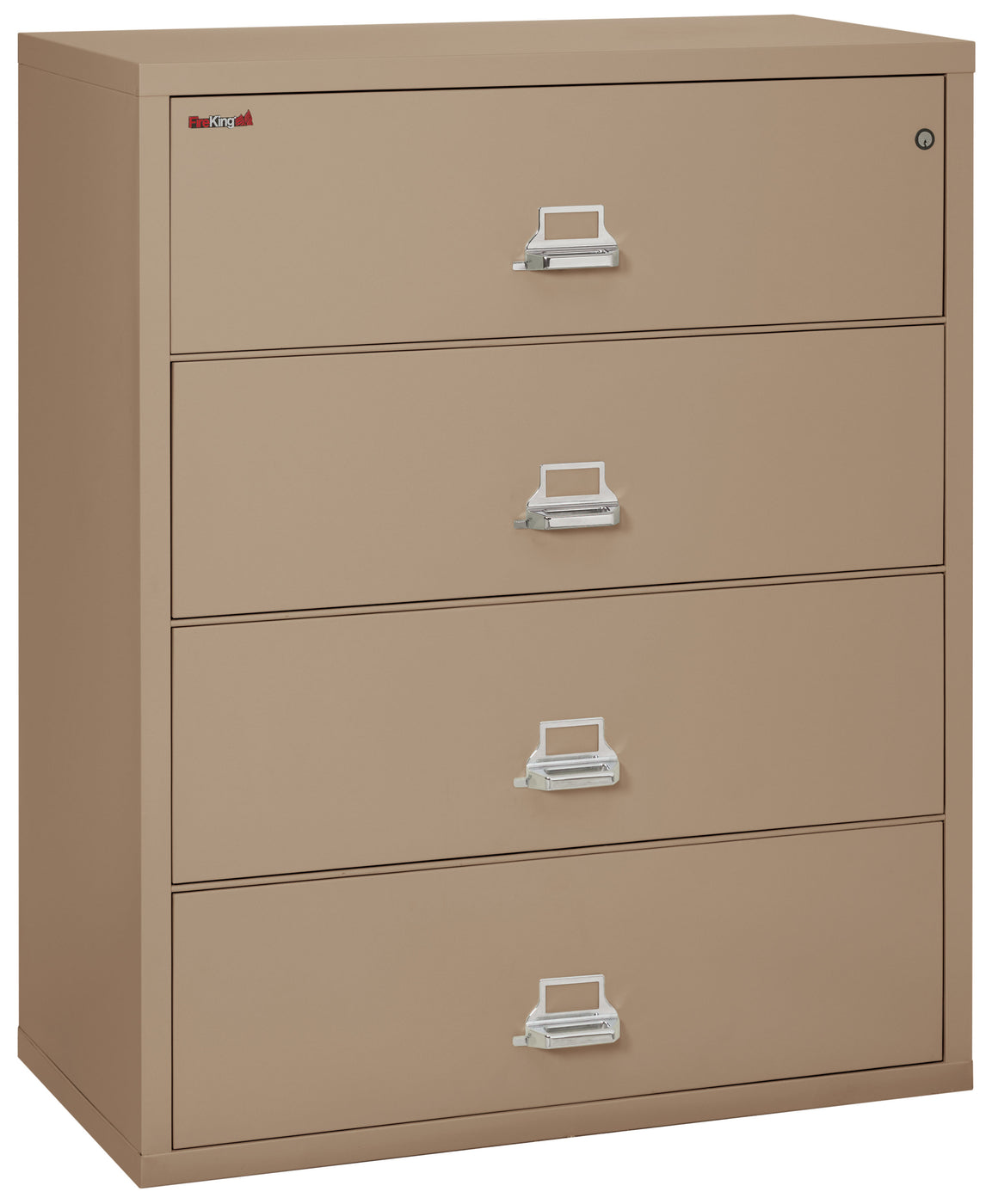 FireKing Classic Lateral File Cabinet - 1-Hour Fire-Rated & High Security - 2, 3, or 4 Drawers - 11 Colors  2-3122-CPA