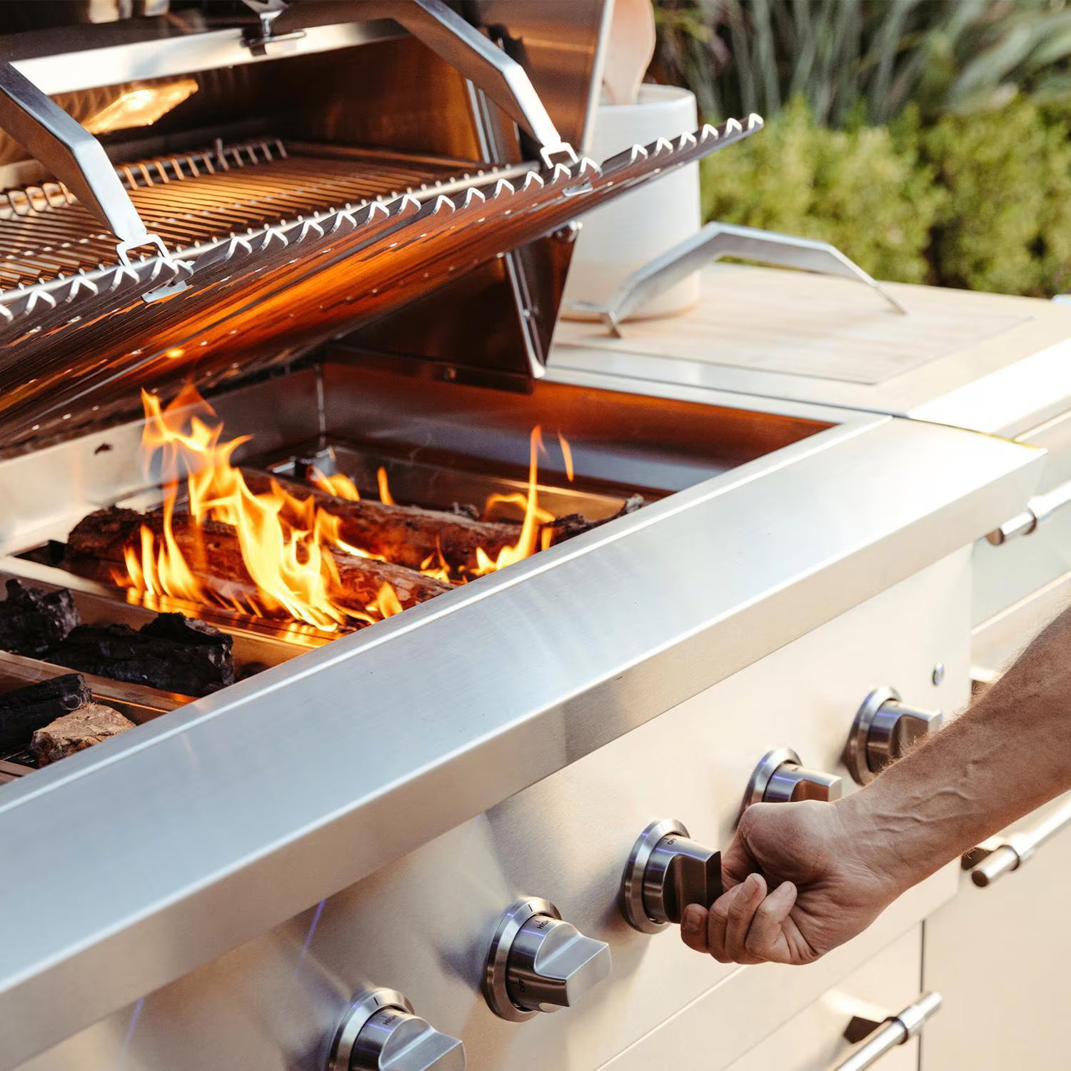 American Made Grills Encore Freestanding Hybrid Grill - ENCFS36-LP