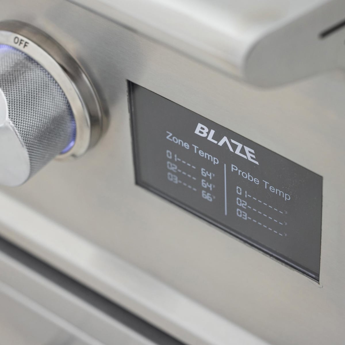 Blaze LTE PRO 40-Inch Built-in Propane Gas Griddle w/ Digital Temperature Screen & Lift-Assist Lid - BLZ-GRIDDLE40-LP