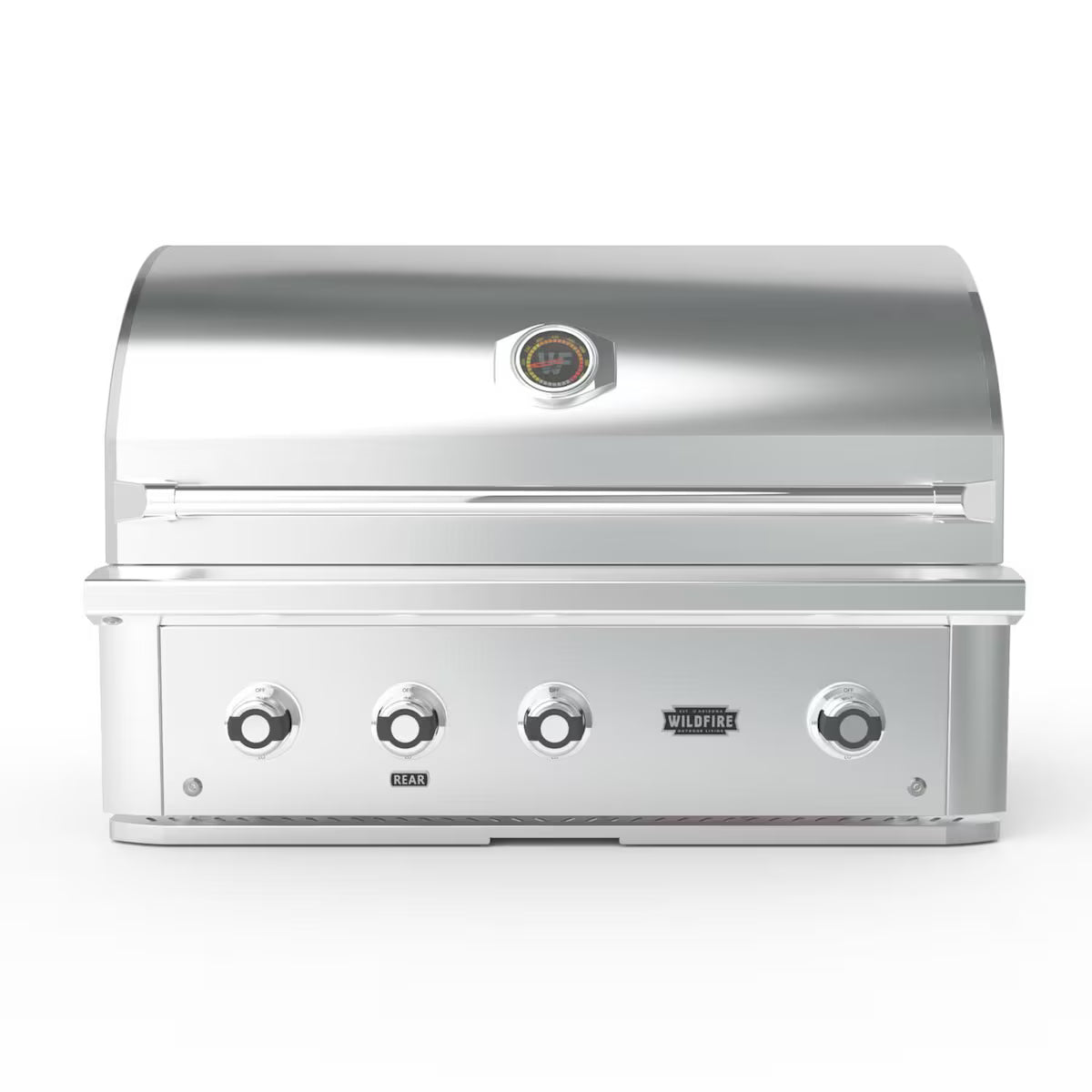 Wildfire Ranch Pro 3 Burner Gas Grill - 304 SS WFPRO36G-SS-LP + WFCART36-SS